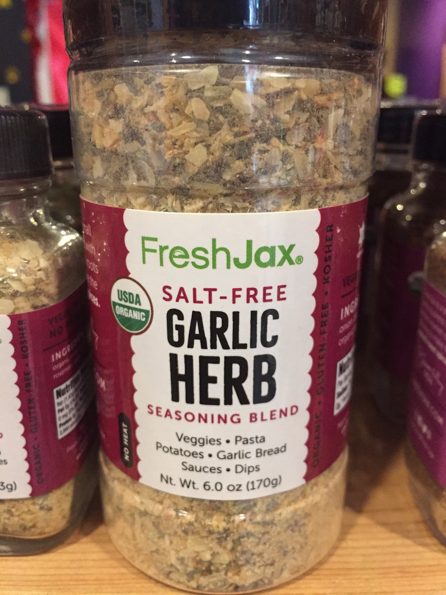 Salt-Free Organic Garlic Herb Seasoning