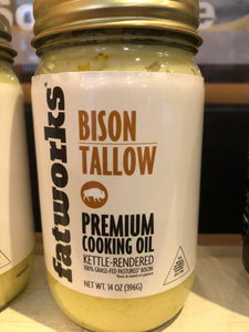 16oz Bison Tallow